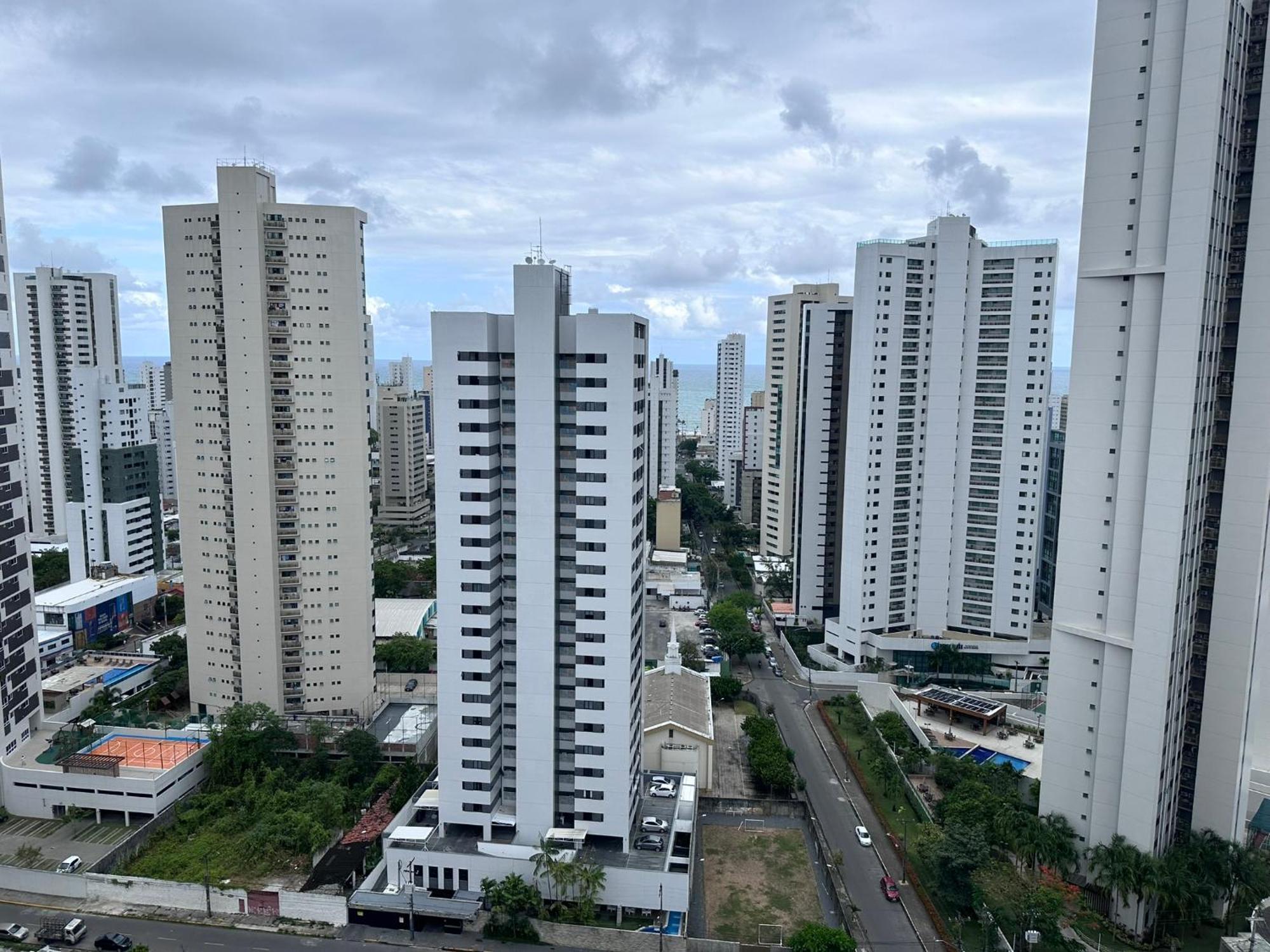 Flat - Boa Viagem Para Ate 5 Pessoas, Andar Alto Vista Mar, Piscina, Wifi 500Mbps, Récife Extérieur photo